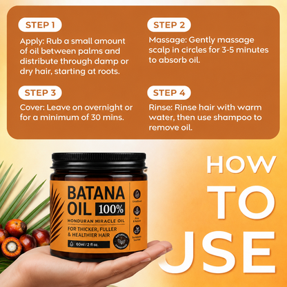 🔥BUY 1 GET 1 FREE🔥Batana Oil for Hair Growth,Raw Organic Batana Mask from Honduras🌱