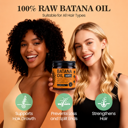 🔥BUY 1 GET 1 FREE🔥Batana Oil for Hair Growth,Raw Organic Batana Mask from Honduras🌱